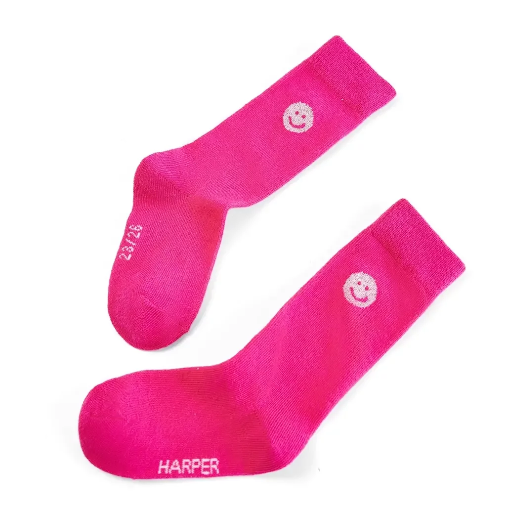 Sokken Harper (dark pink)