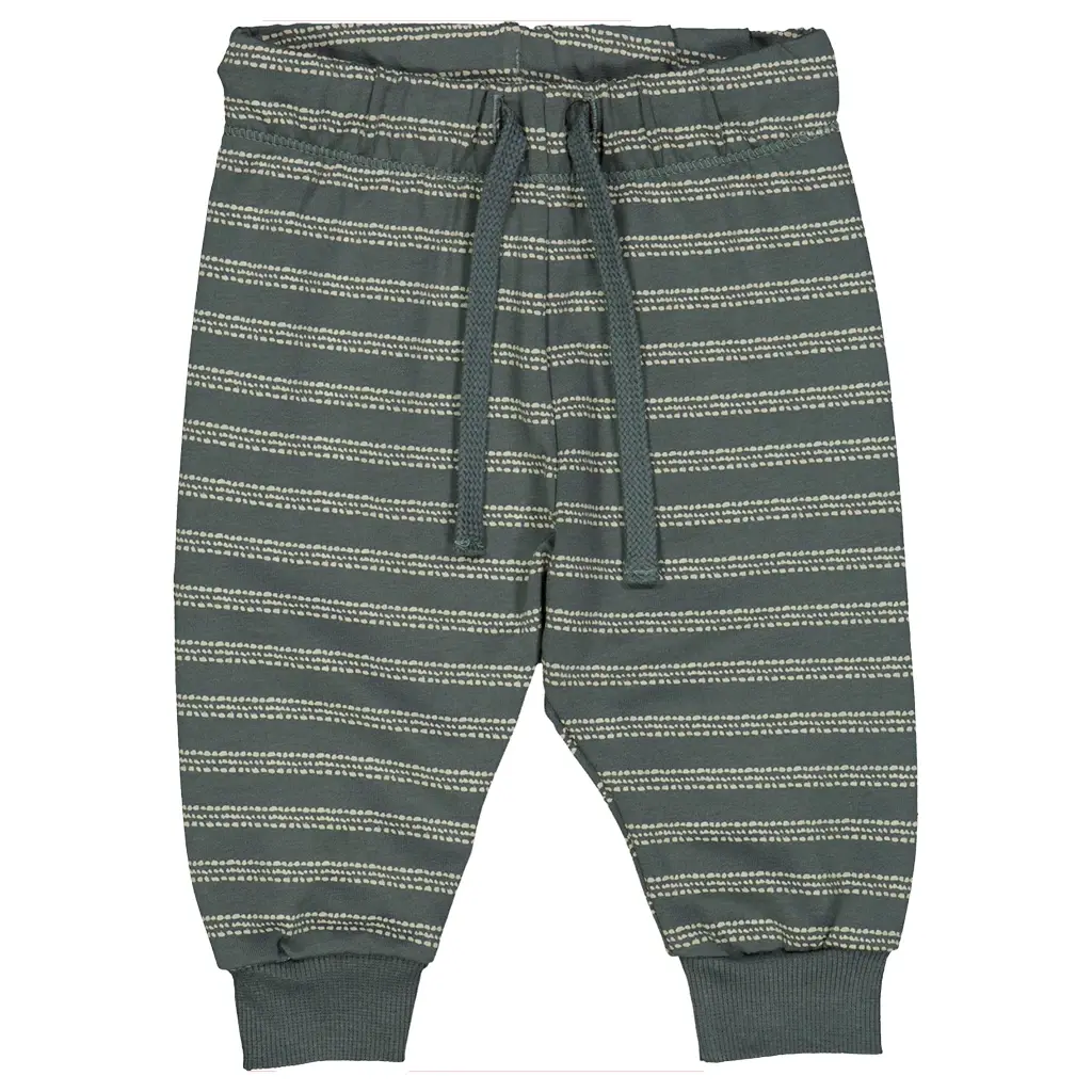 Joggingbroekje Stripe (balance green/poetry green)