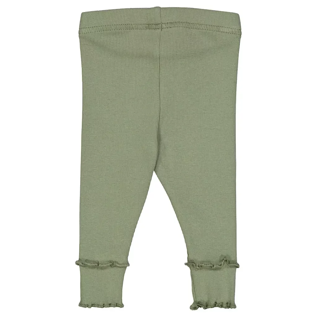 Legging Cozy me (poetry green)