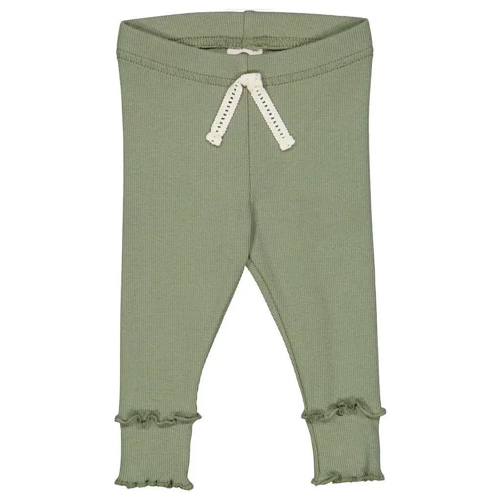 Legging Cozy me (poetry green)