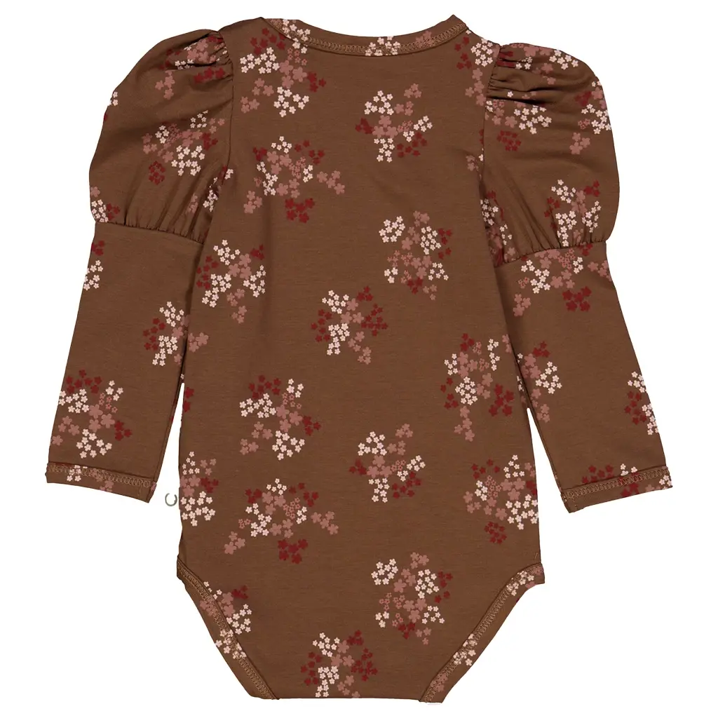 Romper Flora (bark/cabernet/nightingale)