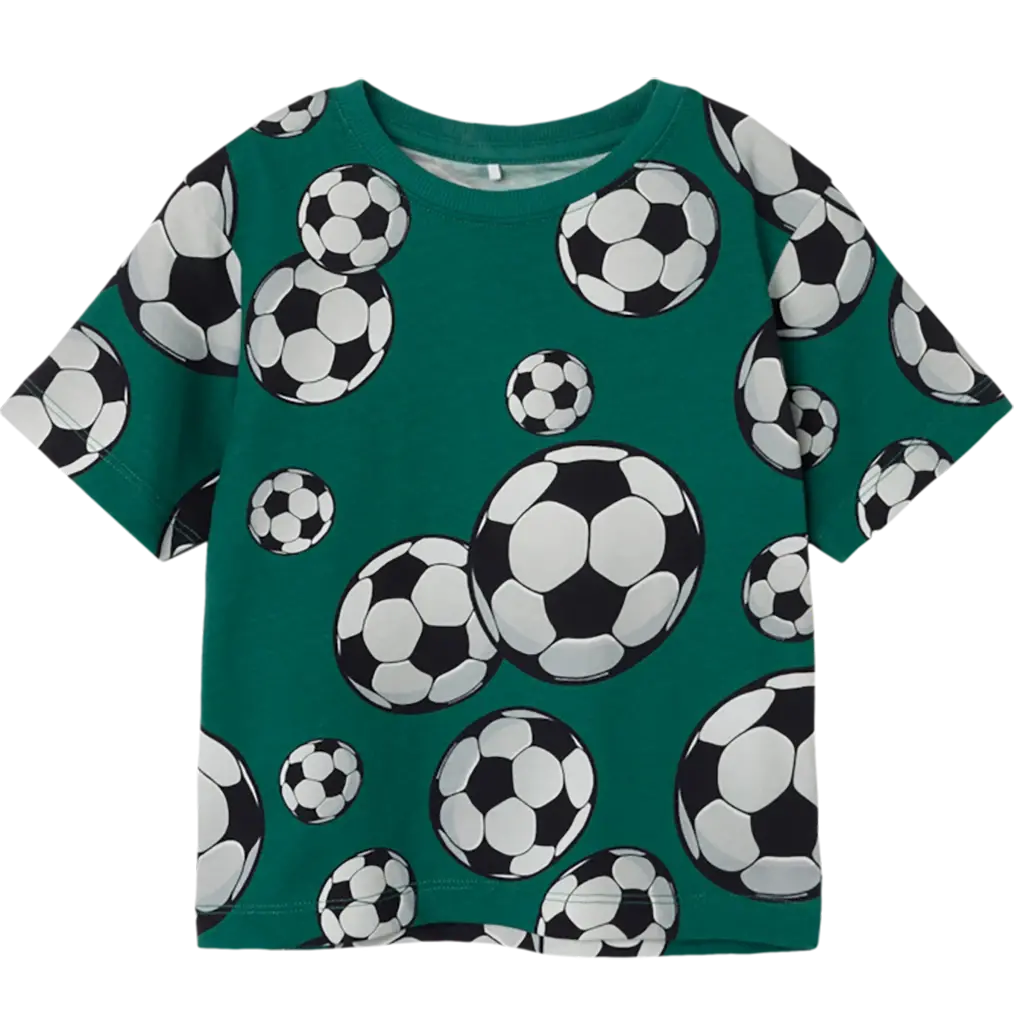 VOETBAL T-shirt Kidun (antique green)