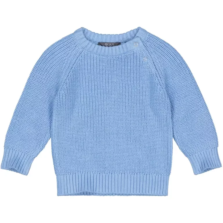 Gebreid truitje (ice blue)