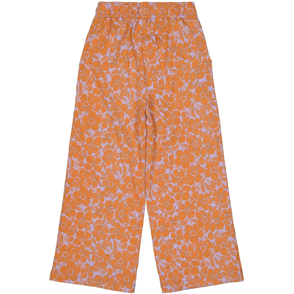 Broek (aop orange flower)