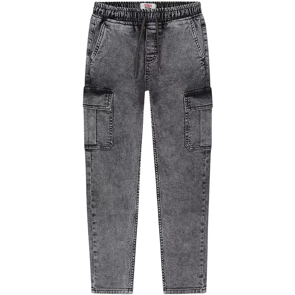 Jeans Jaro cargo fit (denim grey stonewash)