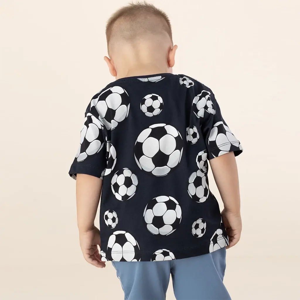 VOETBAL T-shirt Kidun (dark sapphire)