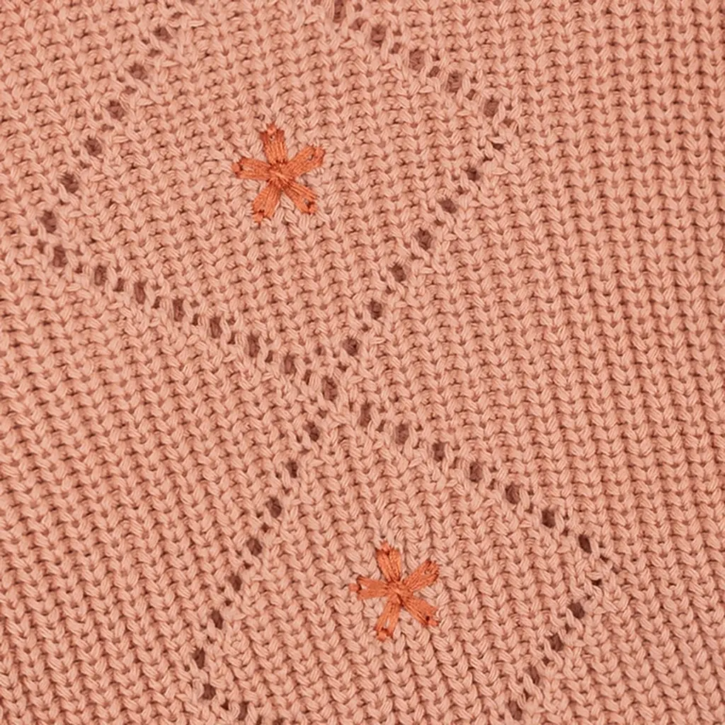 Gebreide trui Fancy (peach pink)