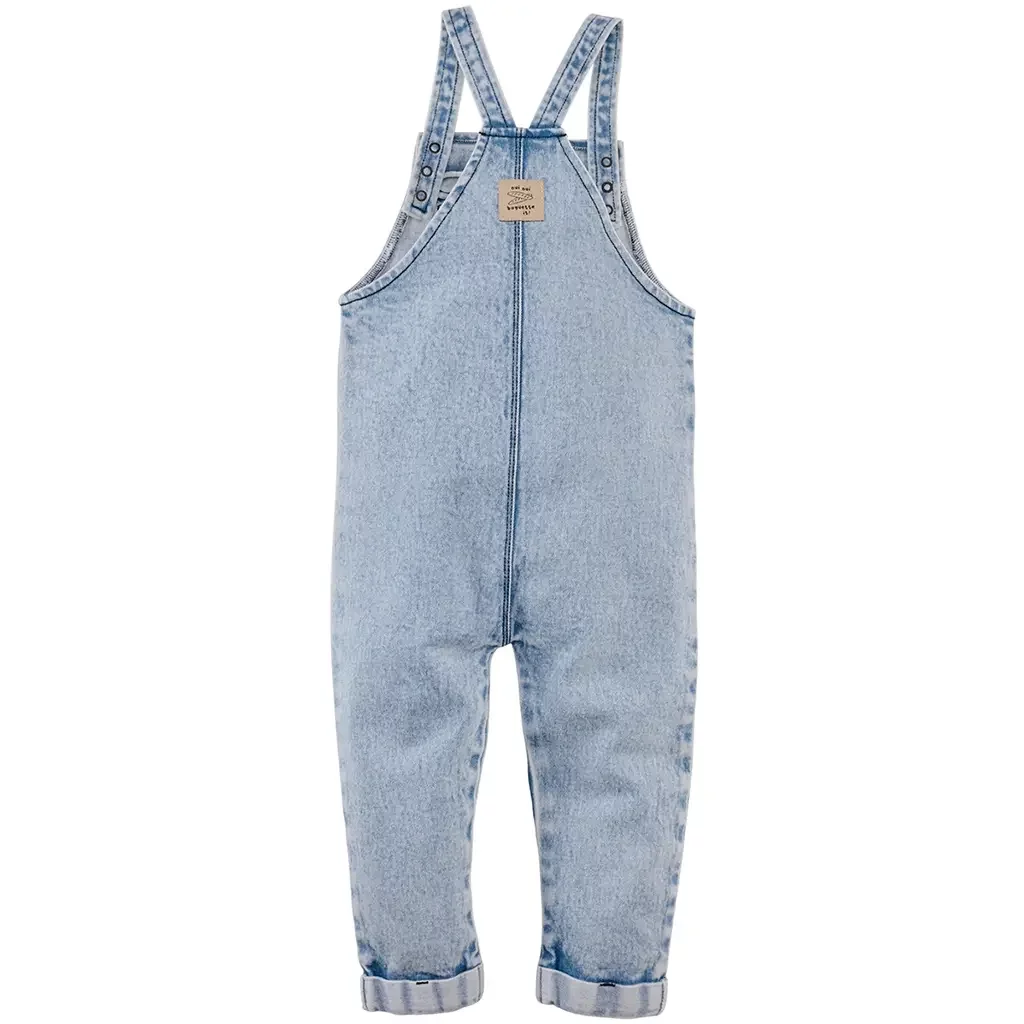 Jeans tuinbroekje Jelte (light blue)