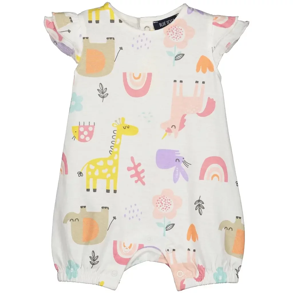 Rompertje Magical animals (offwhite orig)