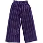 Z8 Broek WIDE LEG velvet plisse Ceylin (acai)