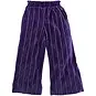 Z8 Broek WIDE LEG velvet plisse Ceylin (acai)