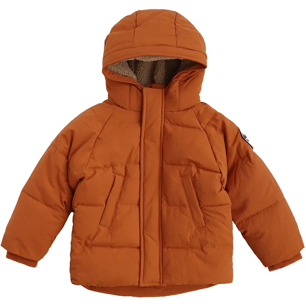 Winterjas Orion long (dark orange)