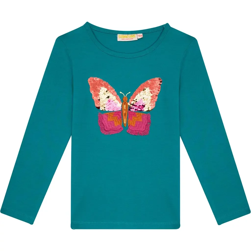 Longsleeve Beatrice (dark mint)