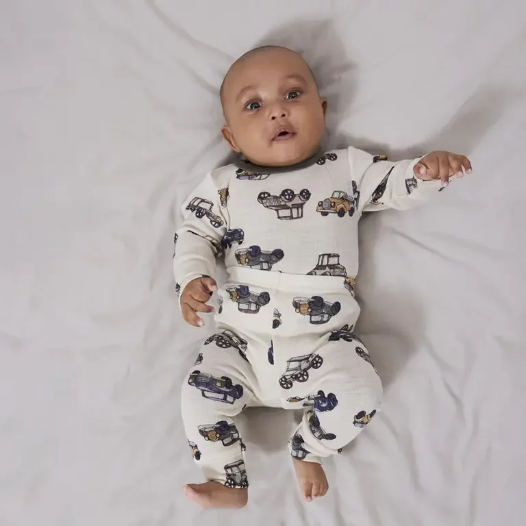 Rompertje merino Wang (snow white)