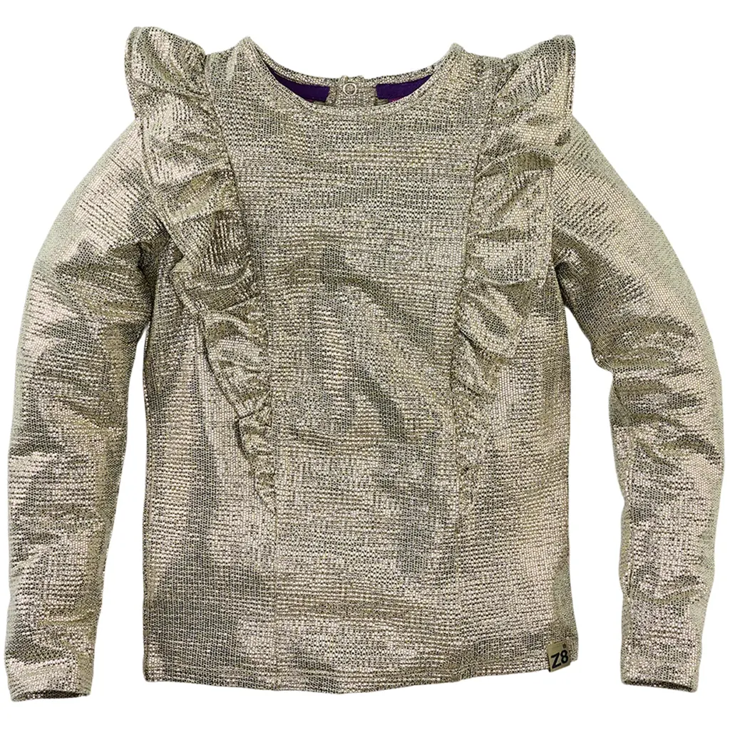 Longsleeve glitter Aya (frosted almond)