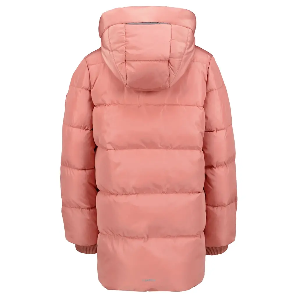 Winterjas parka (dark blush)