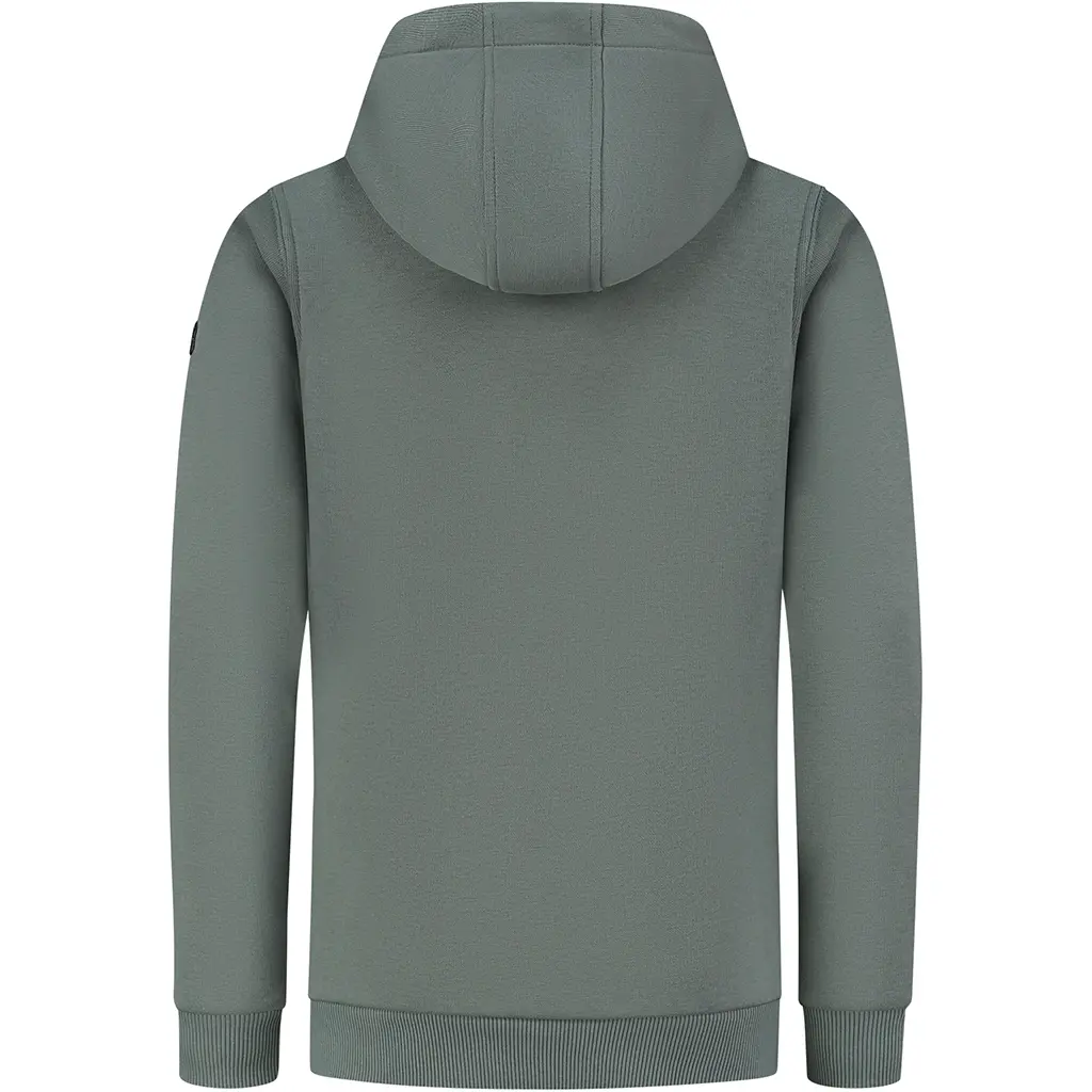 Trui hoodie slim fit (army)