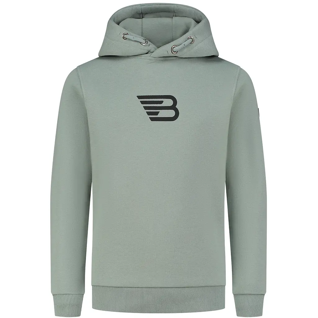 Trui hoodie slim fit (dark mint)