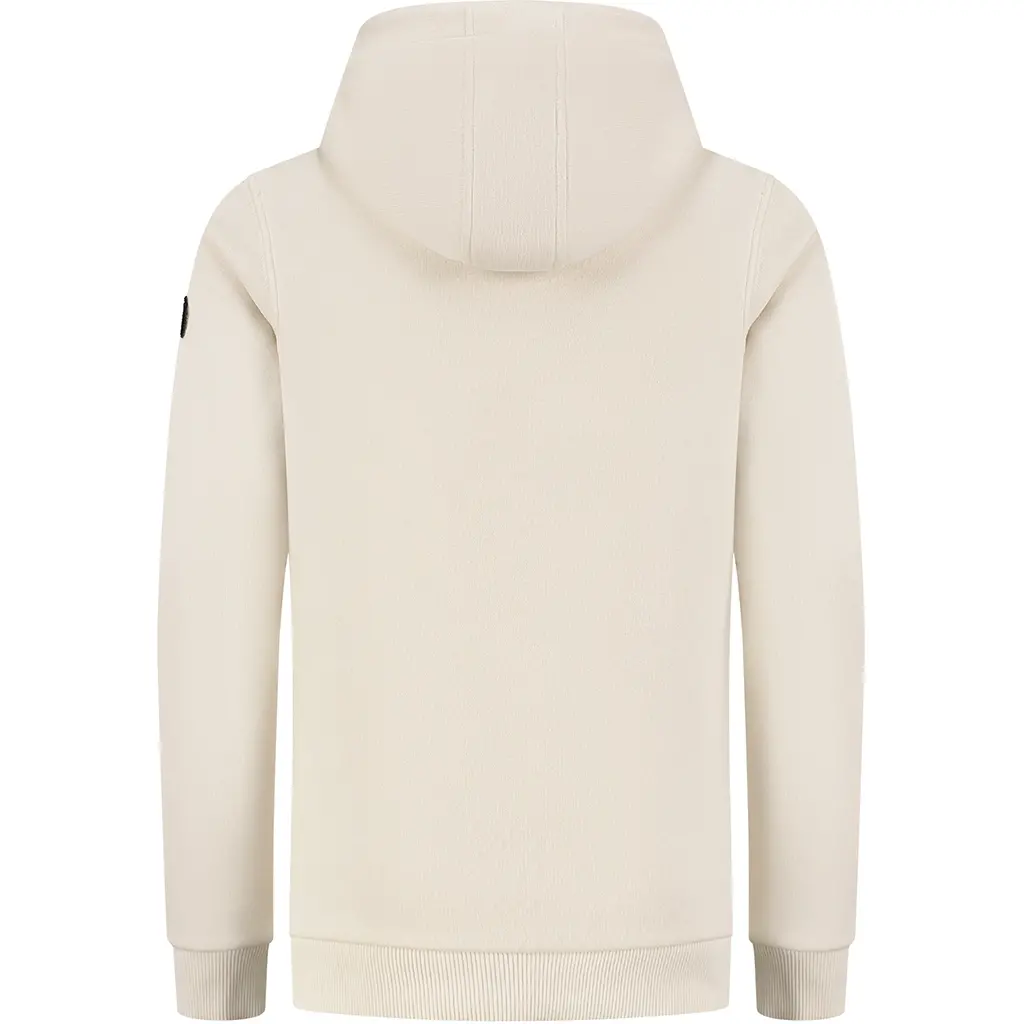 Trui hoodie slim fit (off white)