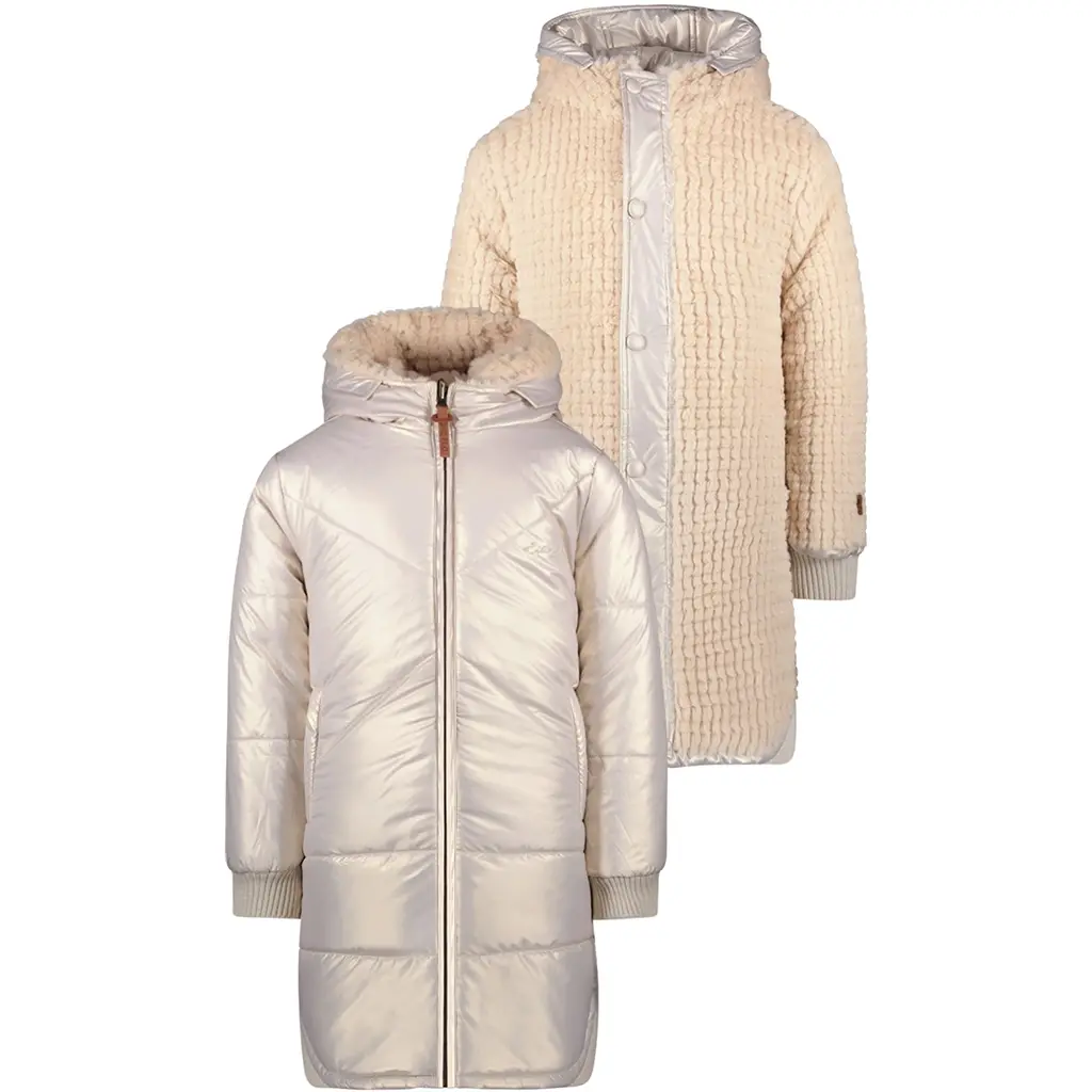 Winterjas Ariana REVERSIBLE (metallic lt. gold)