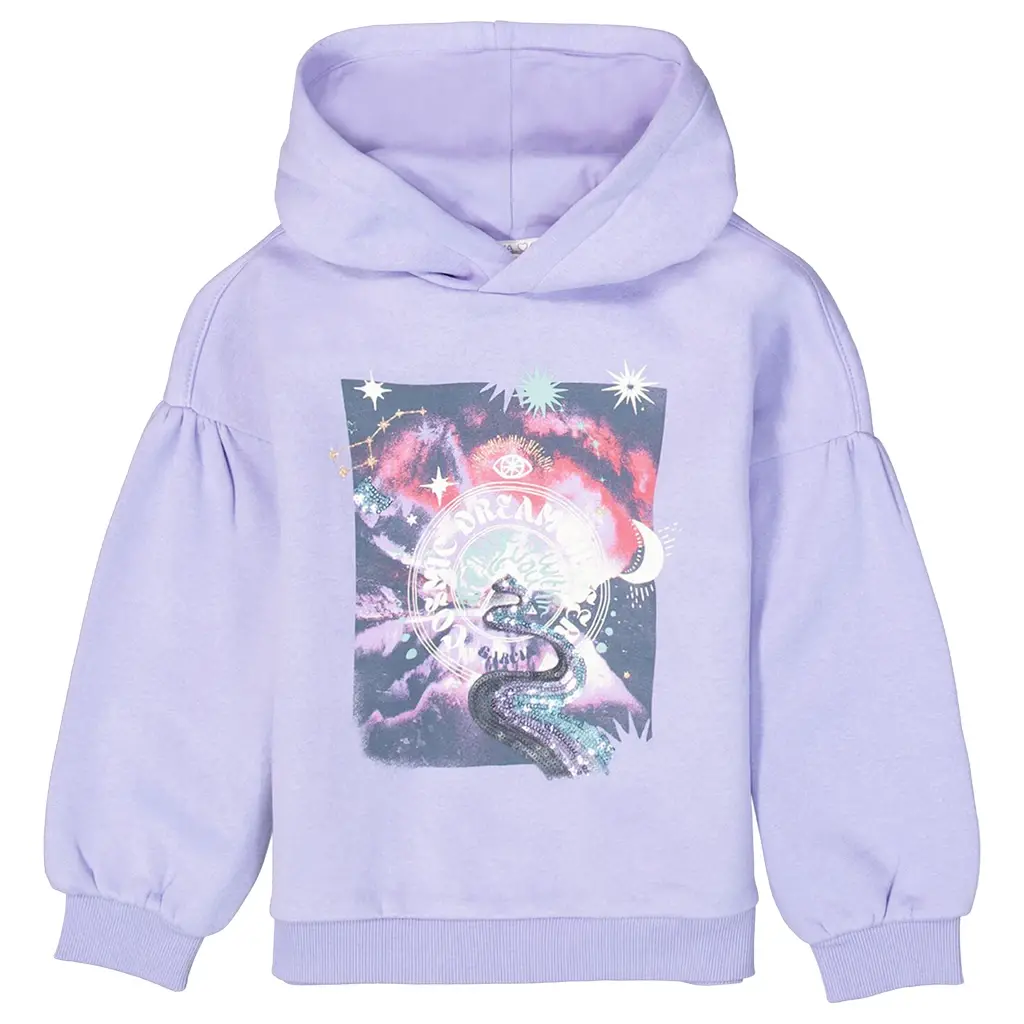 Trui hoodie (sweet purple)