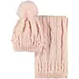 Le Chic Set muts Raquel & sjaal Rory (rose quartz)