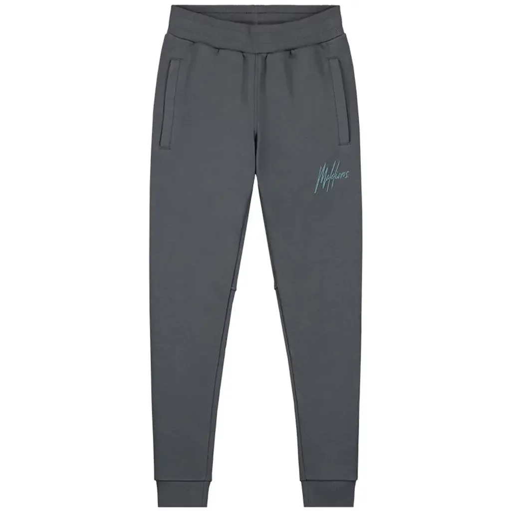 Joggingbroek (dark grey/ice blue)