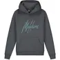 Malelions Trui hoodie (dark grey/ice blue)