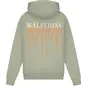 Malelions Trui hoodie (seagrass/orange)