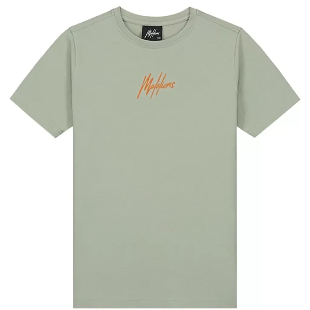 T-shirt (seagrass/orange)