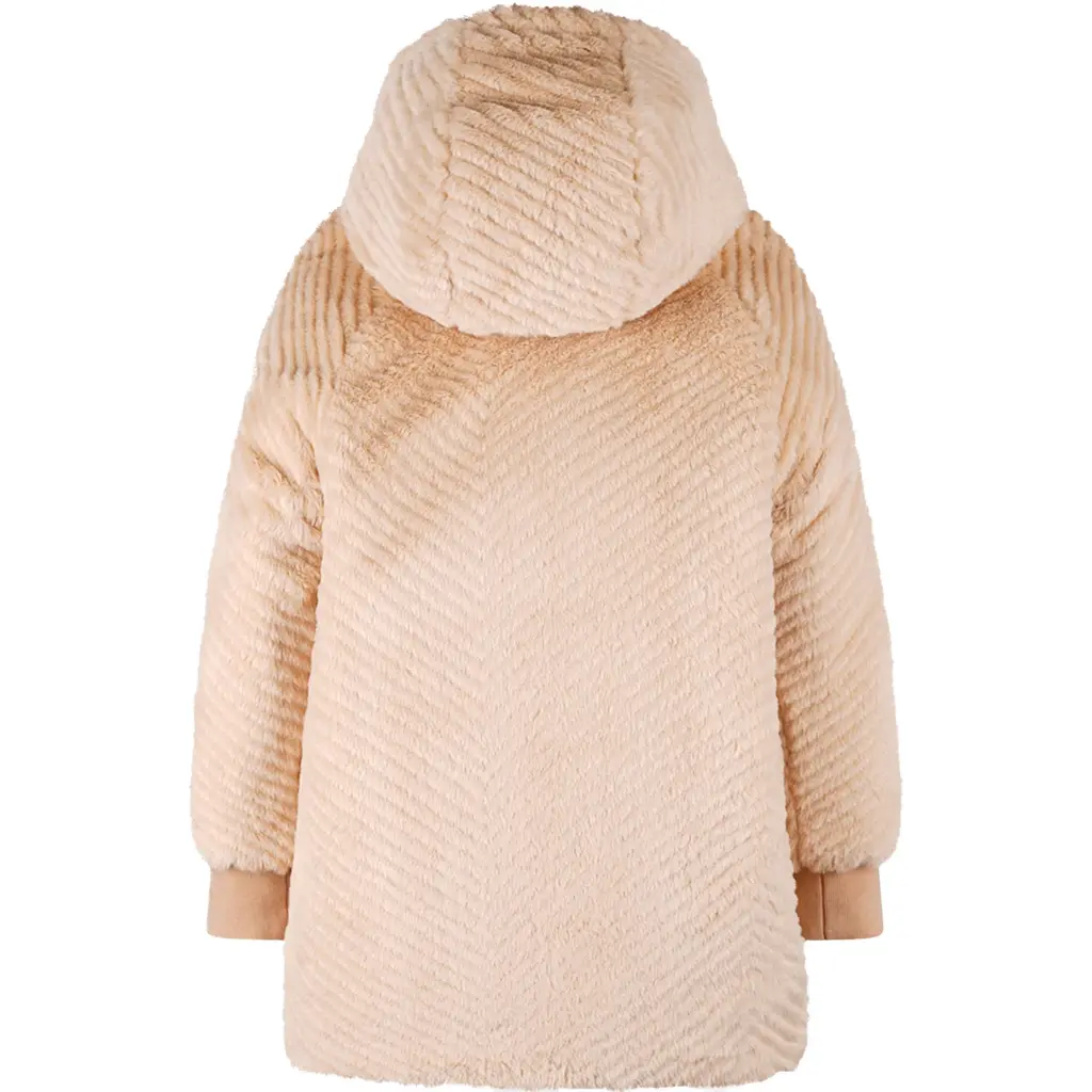 Winterjas Baybee REVERSIBLE (sand blush)