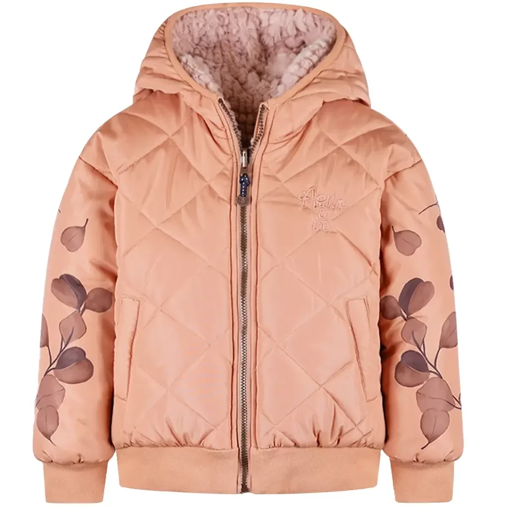 Winterjas Bomby REVERSIBLE (taupe)