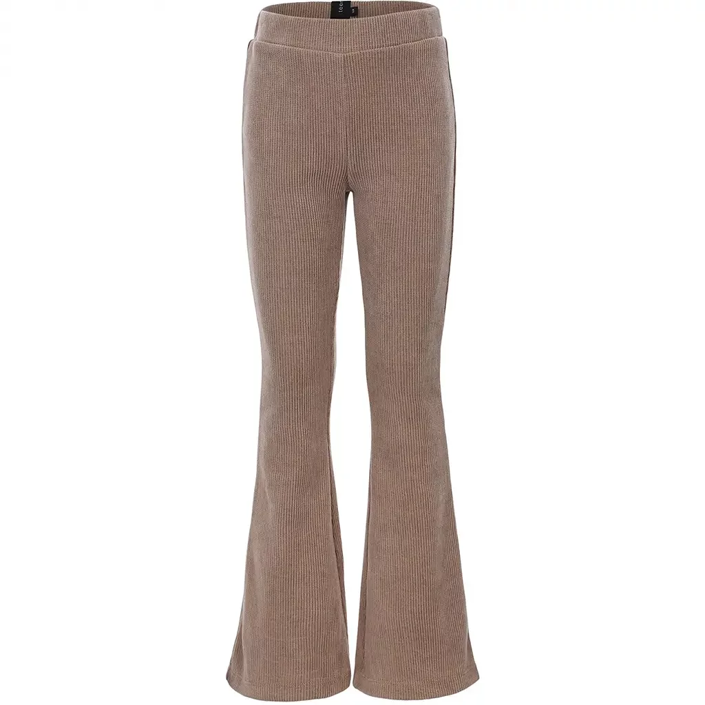 Broek flared (taupe grey)