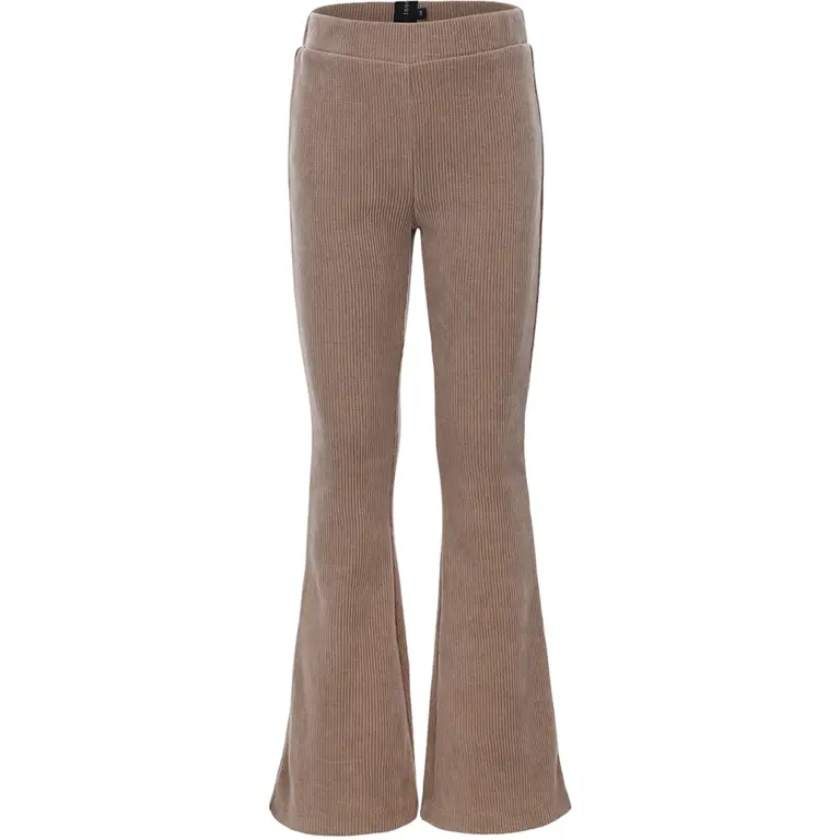 Broek flared (taupe grey)