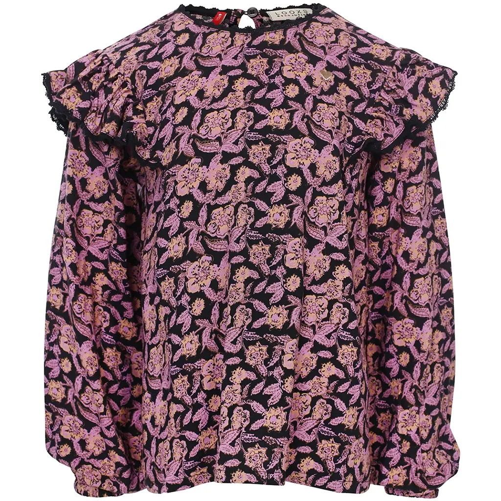 Blouse (autumn flower)