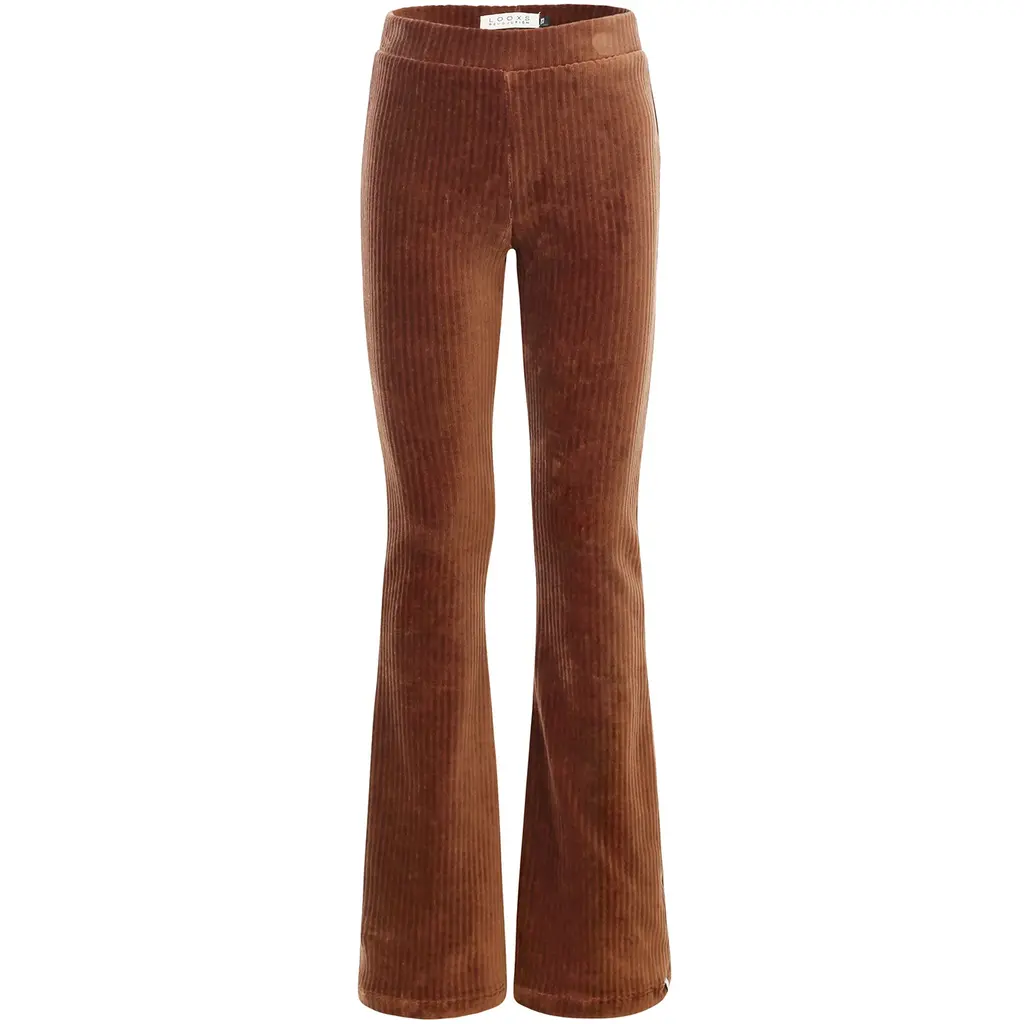 Broek flared (chocolate)