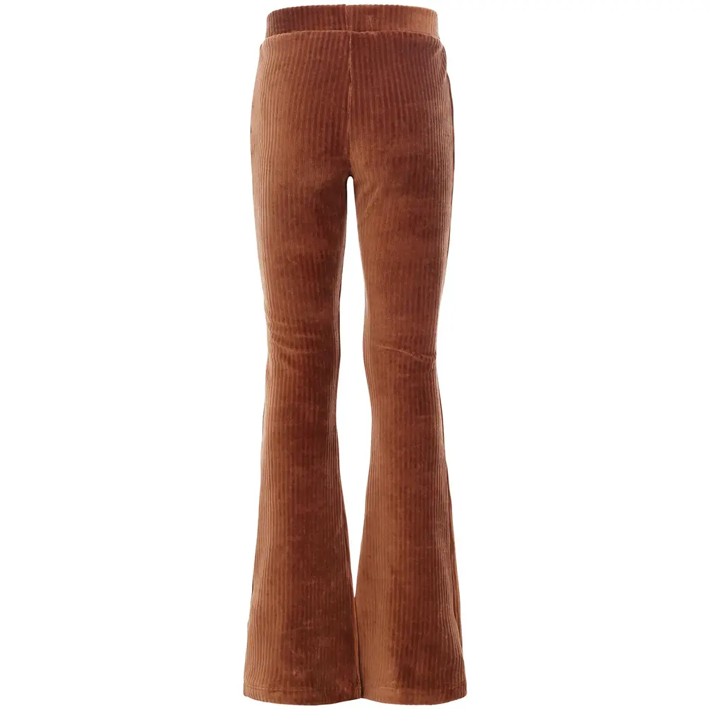 Broek flared (chocolate)