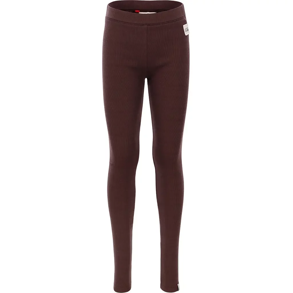 Legging rib (dark chocolate)