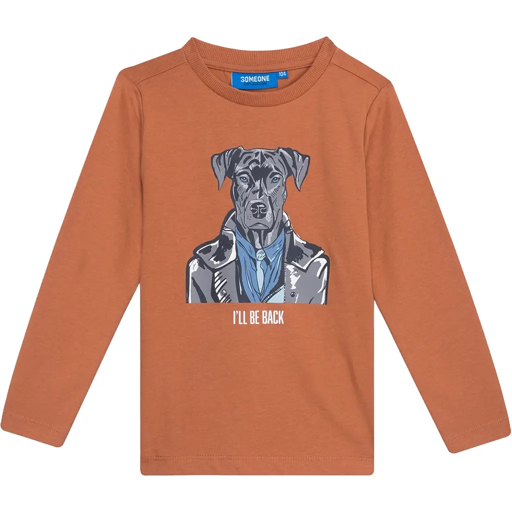 Longsleeve Kenny (cognac)