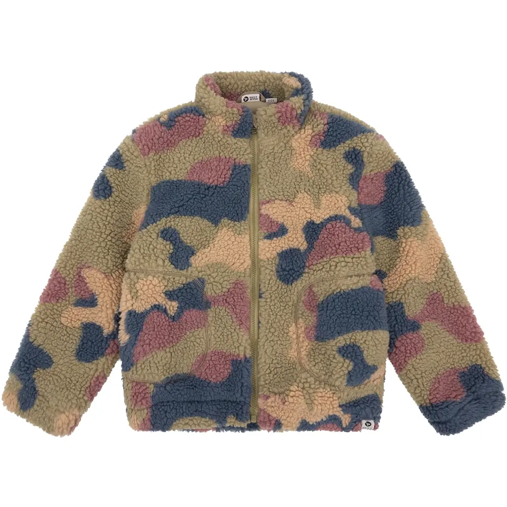 Bomberjacket teddy (army green)