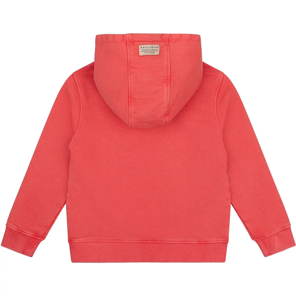 Trui hoodie (flame red)