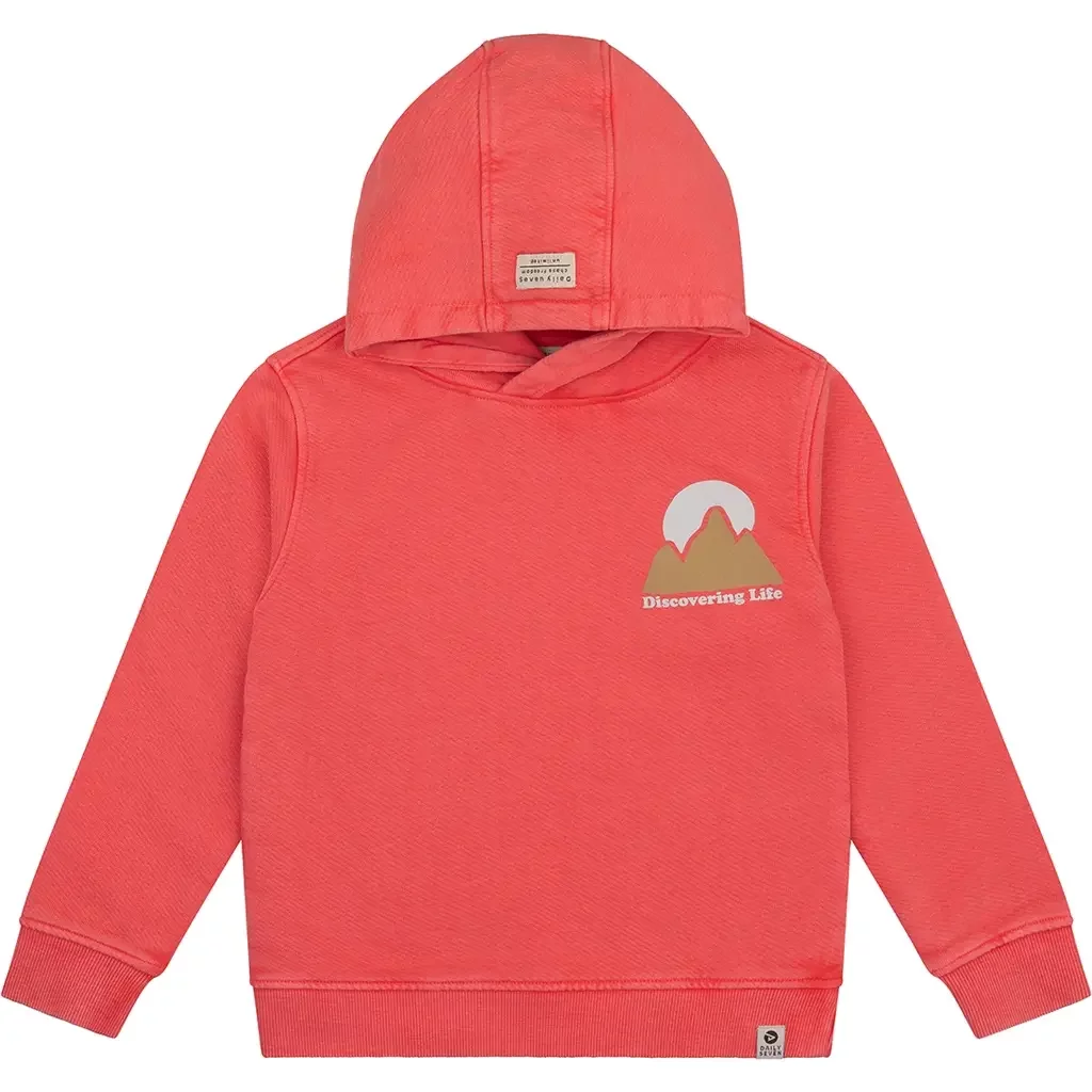 Trui hoodie (flame red)