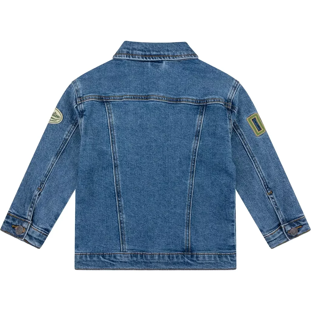 Spijkerjasje oversized (medium denim)