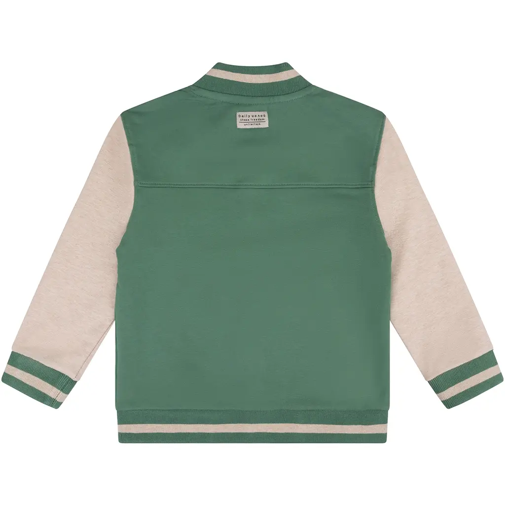 Oversized Bomber Jacket (slate green)