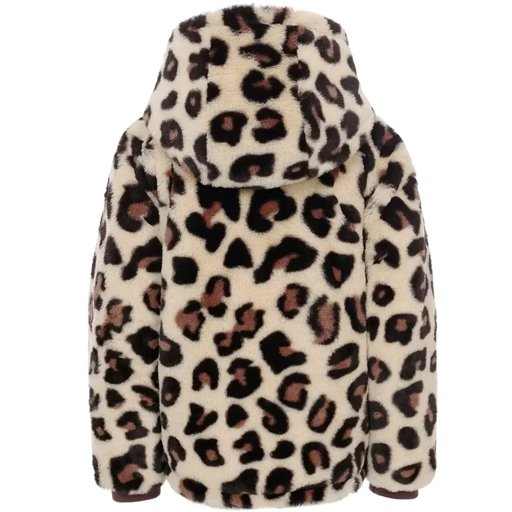 Winterjas REVERSIBLE (spotted fur)