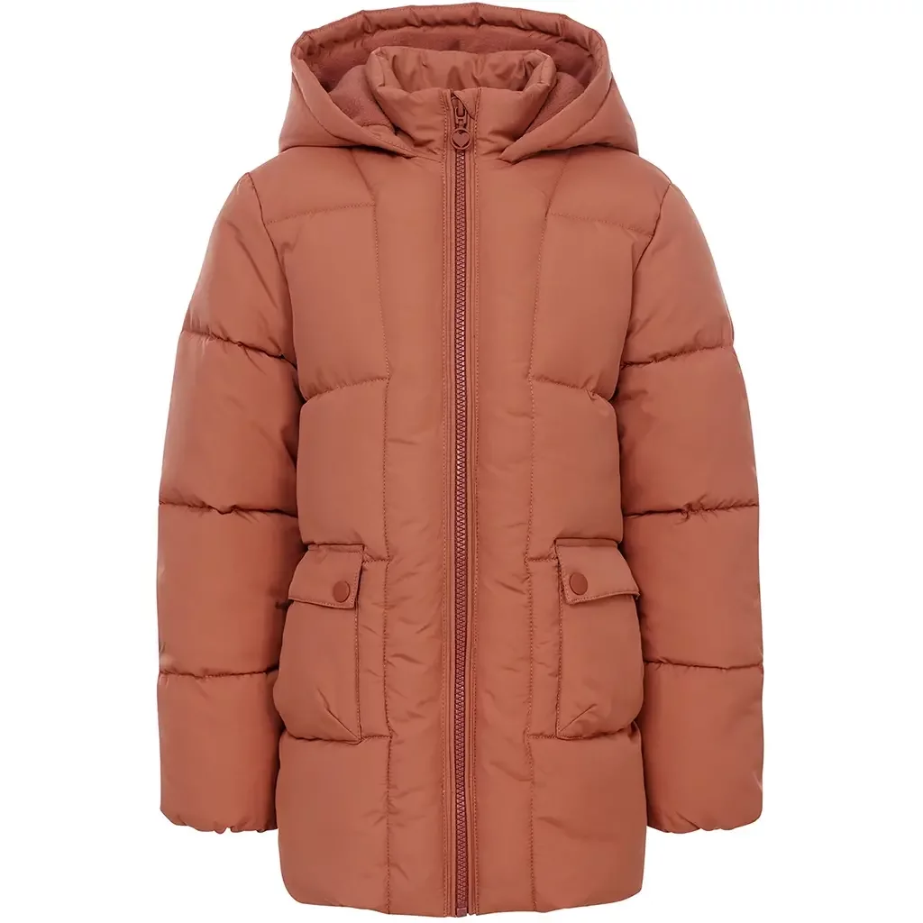 Winterjas Parka (grapefruit)