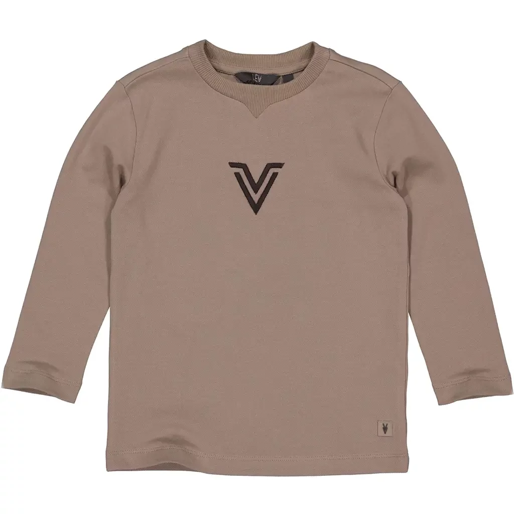 Longsleeve Paco (dark taupe)