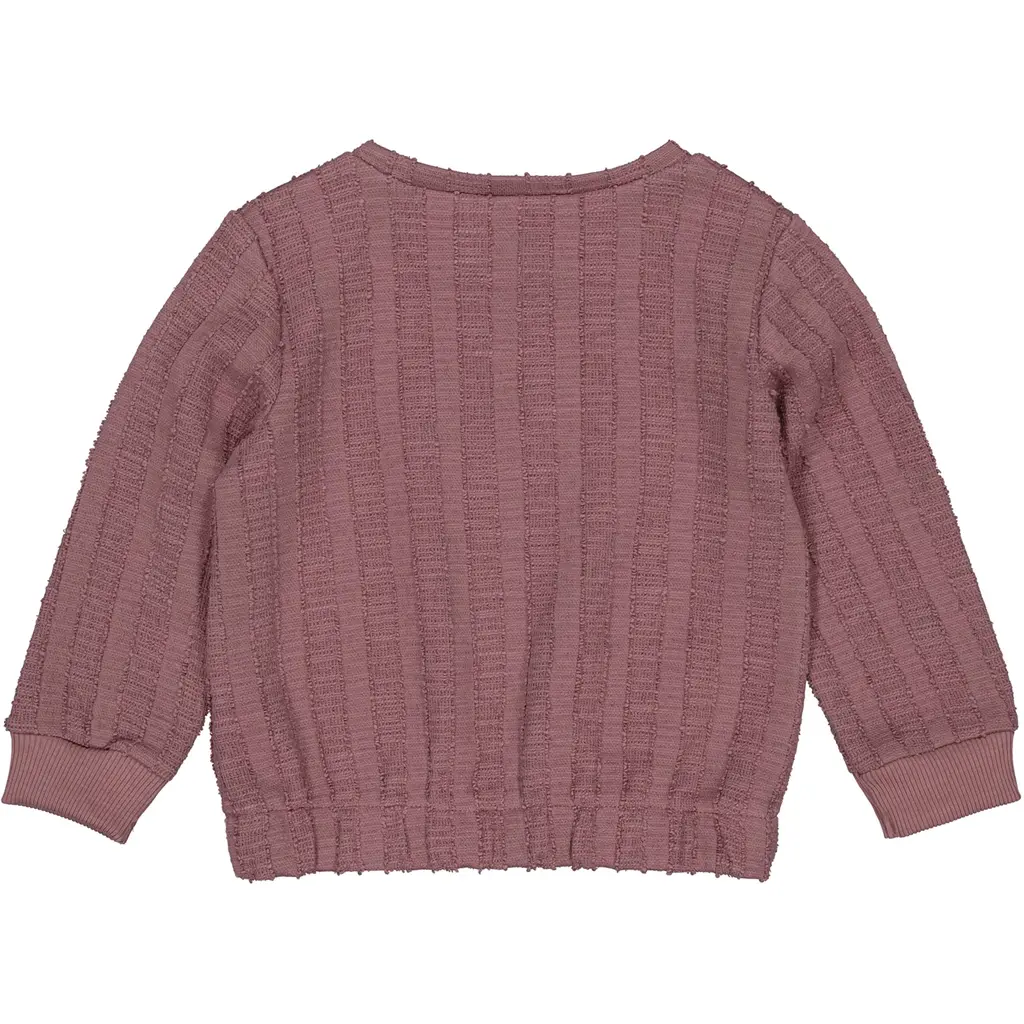 Trui Plien (dark mauve)