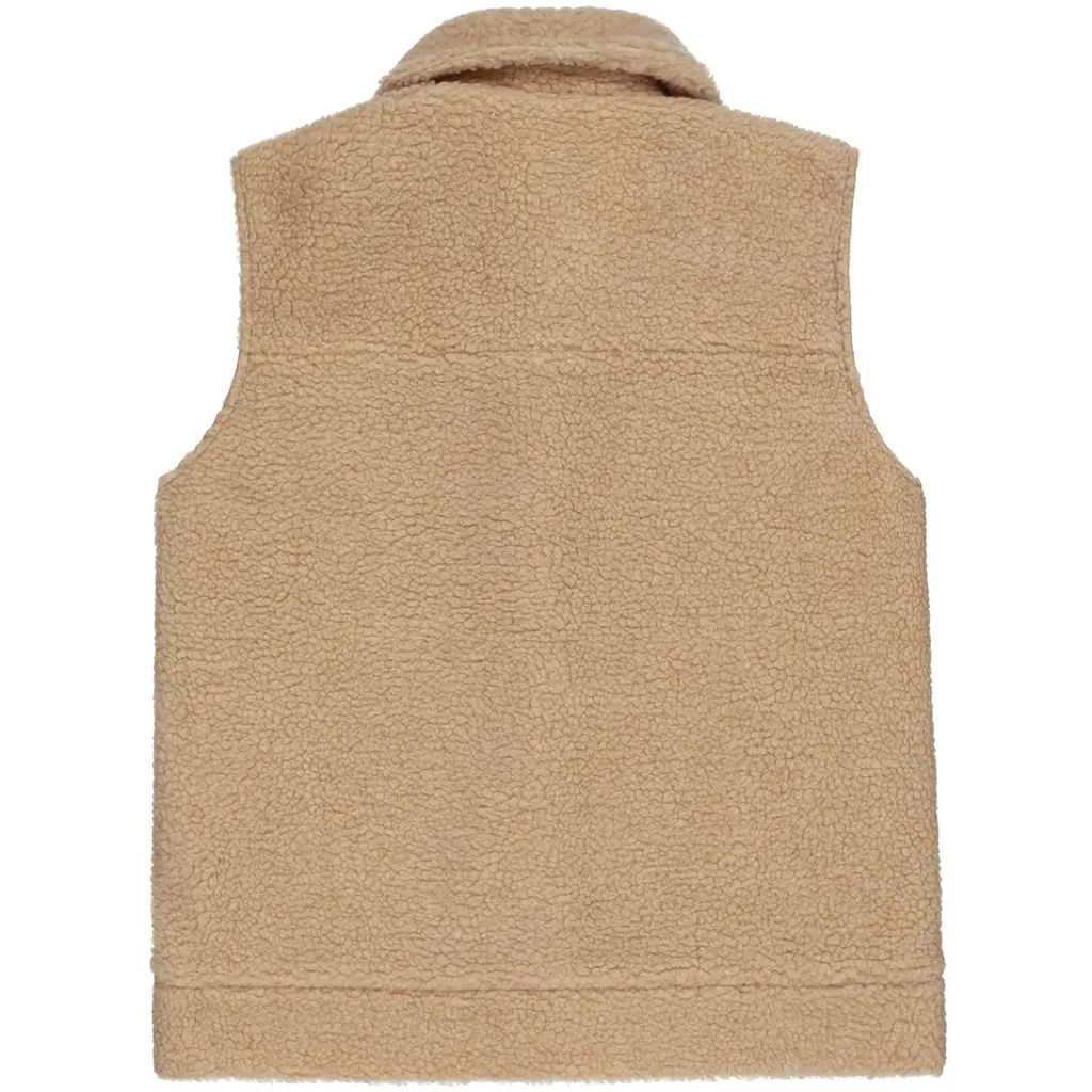 Gilet teddy Val Thorens (sesame)