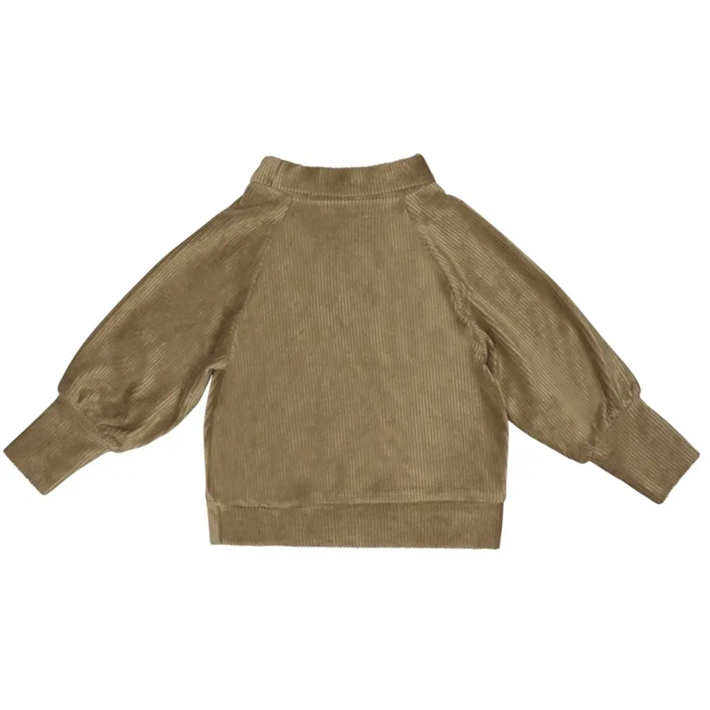 Longsleeve rib Witney (taupe)